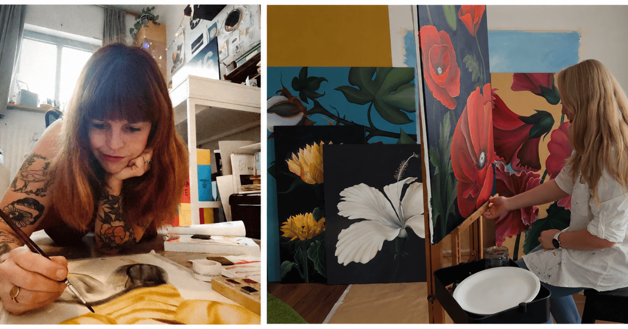 What Persists brings paintings, watercolours and texts about resilience to INTRO at De Hillevliet from 16 August to 11 September.